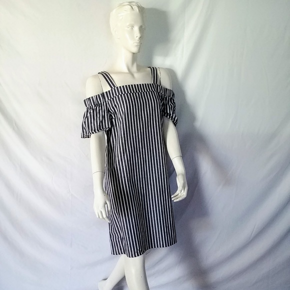 NWT Nine West Cold Shoulder Summer Dress - Picture 2 of 8